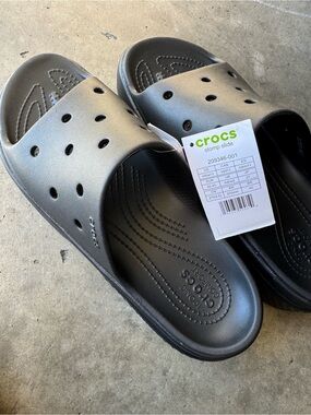 CROCS Stomp Slide - Black size 11